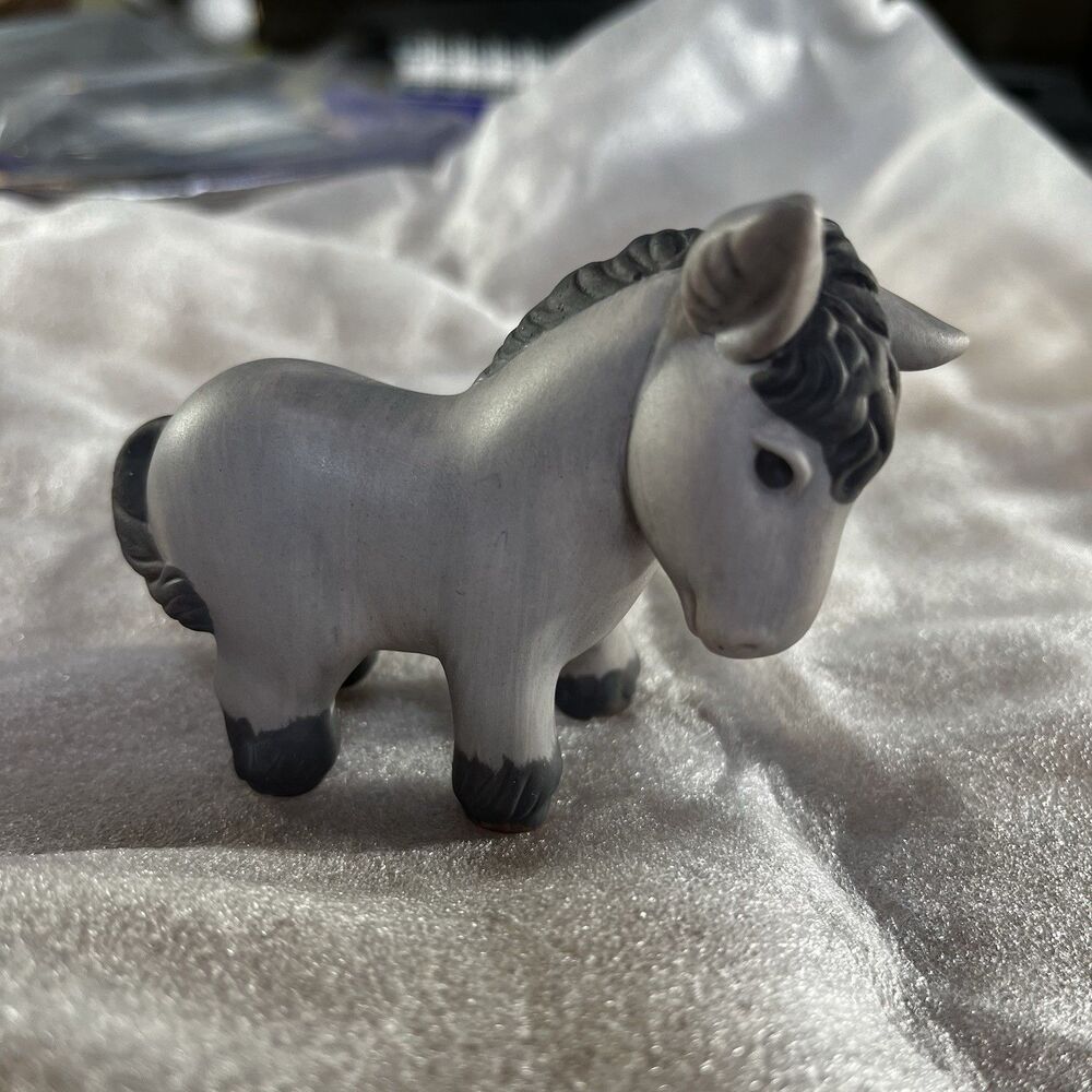 Vintage 1986 Avon Heavenly Blessings Nativity Donkey Figurine Replacement